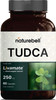 TUDCA 250mg with Black Pepper Extract 60 Capsules High Absorption  Bitter Taste  Livamate Bile Salts TUDCA  Promotes Liver Cleanse Detox  Repair  Third Party Tested by Naturebell