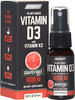 Onnit Labs Vitamin D3 Spray K2 Grapefruit 0.8 Fl Oz