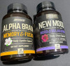Onnit Alpha Brain  New Mood Nootropic Stack  Supports Optimal Cognitive Function And Mood Combo Pack