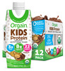 Orgain Organic Kids Protein Nutritional Shake Chocolate  8g of Protein 22 Vitamins  Minerals Fruits  Vegetables Gluten  Soy  NonGMO 8.25 Fl Oz Pack of 12