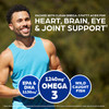 Orgain Omega3 Fish Oil Supplement 1240mg High EPA  DHA 1130mg Sustainably sourced from WildCaught Fish  45 Day Supply 90 Softgels