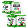 Orgain Organic Plant Based Protein Powder Travel Pack Vanilla Bean  Vegan Low Net Carbs  Organic Plant Based Protein Powder Travel Pack Creamy Chocolate Fudge  Vegan Low Net Carbs 10 Count