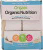 Orgain Organic Vegan Plant Based Nutritional Shake Vanilla Bean 11 Ounce 12 Count