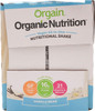 Orgain Organic Vegan Plant Based Nutritional Shake Vanilla Bean 11 Ounce 12 Count