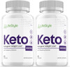 2 Pack Lifestyle Keto Pills Life Style Shark Ketogenic Tank 120 Capsules