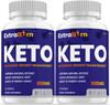 2 Pack Extra Burn Keto Pills Advanced Ketogenic Formula 120 Capsules