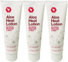 Forever Aloe Heat Lotion Soothing Warm Massage Body arm Foot Lotion Cool Relaxing Scent Menthol Nourish Skin 4FL. OZ 118 ml Pack of 3