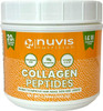 Nuvis Nutrition Collagen Peptides Powder Types I  III. 28 Serving. Source Protein with Hyaluronic Acid Vitamins C E and Biotin Pasture Raised Grass Fed unflavored.