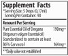 Zane Hellas 190 mg Oregano Oil164 mg Carvacrol per Serving4 Drops Daily. 100 Greek Undiluted Oil of Oregano. 8690 Min Carvacrol. Probably The Best Oregano Oil in The World. 0.5 fl. oz. 15ml.