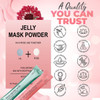 Jelly Facial Mask Peel Off Crystal Face Jelly Mask Powder Hydrating Gel Peel Off Rubber Hyaluronic Acid Essence Sets Diy Spa AntiAging Egyptian Rose Powder Natural Facial Jelly Mask Powder Hyaluronic Acid 10 PCS