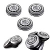 SH90 Replacement Heads for Philips Norelco Replacement Heads Precision Blades 9000 series OEM 8000 and more3 pack and a brush