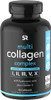 Multi Collagen Pills Type I II III V X Hydrolyzed Collagen Peptides with Hyaluronic Acid  Vitamin C  Contains 5 Types of Food Based Collagen  NonGMO Verified  Gluten Free