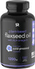 Vegan Flaxseed Oil 1200mg Herbal Supplement with PlantBased ALA Omega 3  Vegan Certified  NonGMO Project Verified  Gluten Soy  Carrageenan Free 180 Veggie softgels