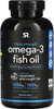 Omega3 Fish Oil Triple Strength 180 Softgels Sports Research
