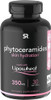 Phytoceramides 350mg Made with Clinically Proven Lipowheat  Plant Derived and GMO  with No Fillers or Synthetic Vitamins 30 Liquid softgels