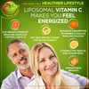 Overall Health Support Liposomal Vitamin C 1500mg  Acidophilus Probiotic Vegan Probiotic Prebiotic Supplement  Quercetin 500mg with Bromelain Zinc and Vitamin C Supplement