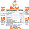 Genius Bcaa Powder with Focus  Energy  Multiuse Natural Vegan Preworkout Bcaas for Mental Clarity and Faster Muscle Recovery Orange 21sv 286g