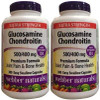 2 bottles x Webber Naturals Glucosamine Chondroitin with vitamin D3 extra strength 500/400 mg Premium Formula 300 capsules
