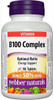 Webber Naturals B100 Complex 100Mg Of B Vitamins Bonus Size 6030 Tablets