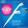 DenTek Cross Flosser Plaque Control Floss Picks XShaped Floss 75 Count