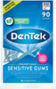 DenTek Comfort Clean Silk Floss Picks 90 Each Pack of 5