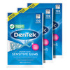 DenTek Comfort Clean Sensitive Gums Floss Picks Soft  Silky Ribbon 150 Count 3 Pack