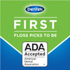 DenTek Triple Clean Advanced Clean Floss Picks  No Break  No Shred Floss  150 Count  Pack of 4