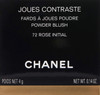 Chanel Joues Contraste Powder Blush No. 72 Rose Initial for Women Blush 0.18 Ounce