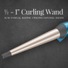 Remington Pro 1 INCH Professional Titanium Conical Barrel Curling Wand, Ocean