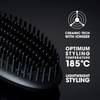 ghd Glide Hot Brush - Hot Brushes for Hair Styling (Black)