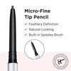 IT Cosmetics Brow Power Micro Universal Taupe  Universal Eyebrow Pencil  Mimics the Look of Real Hair  BudgeProof Formula  Builtin Spoolie  0.017 oz