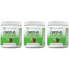 Greens Powder  Doctor Recommended Complete Natural Whole Super Food Nutritional Supplement  Greens Drink w/Organic Fruits Vegetables Pack of 3