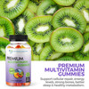 Multivitamin Gummies for Adults and Kids with Vitamin A C D3 E B6 B12 Biotin and Zinc with No High Fructose Corn Syrup Gluten or Artificial Sweeteners  60 Gummy Vitamins Full 30Day Supply