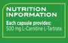 Lcarnitine 100 Ct