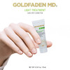 GOLDFADEN MD Light Treatment Dark Spot Pigment Corrector  Hydroquinone Free w/ Alpha Arbutin Organic Red Tea Extract Sea Weed Extract and Hyaluronic Acid  TRIAL .34Fl Oz