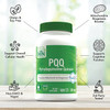 Pqq 20Mg Pyrroloquinoline Quinone As Pureqq  Promotes Motochondrial Biogenesis  Vegan Certified Nongmo Gluten Free  By Health Thru Nutrition Pack Of 120