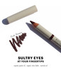 Jillian Dempsey Khl Eyeliner Natural Waterproof Eyeliner Pencil with Builtin Smudger and LongLasting Color I Rich Brown