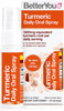 BetterYou Turmeric Oral Spray Liquid Immune Support Supplement, 325mg Strength per Single Spray, 0.85 Fl Ounce (128 Sprays), Orange
