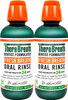 TheraBreath Fresh Breath Dentist Formulated Oral Rinse, Rainforest Mint, 16 Ounce (Pack of 2)