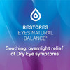 TheraTears Nighttime Therapy Lubricant Eyedrops for Dry Eyes, Preservative Free, Single-Use Vials, Clear, 60 Count, 0.6 Fl Oz with TheraTears Eye Drops for Dry Eyes, 60 Count Single-Use Vials