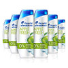 Head & Shoulders Apple Fresh Smelling Anti Dandruff Shampoo 500 ml, Pack of 6, Clinically Proven Deep Clean