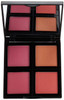 e.l.f. Cosmetics Powder Blush Palette Four Blush Shades for Beautiful LongLasting Pigment Light