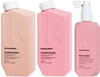 Kevin Murphy Plumping Wash 8.5oz Plumping Rinse 8.5oz  Body Mass 3.4oz Trio by Kevin Murphy