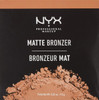NYX PROFESSIONAL MAKEUP Matte Bronzer, Light