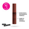 NYX PROFESSIONAL MAKEUP Butter Gloss Brown Sugar, Non-Sticky Lip Gloss - Brownie Drip (Deep Brown)