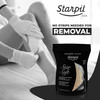 Starpil Wax 1000g - StarSoft Film Hard Wax Beads Bag 2.2lb. Professional Hair Removal Wax for Estheticians. Wax Beans for Sensitive Skin.