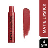 NYX PROFESSIONAL MAKEUP Liquid Suede Metallic Matte Lipstick - Biker Babe (Burgundy)