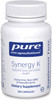 Pure Encapsulations - Synergy K - Hypoallergenic Formula with Vitamin K1 K2 and D3 for Bone and Arterial Health - 120 Capsules