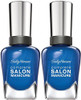 SALLY HANSEN Complete Salon Manicure #828 BATBANO BLUE (PACK OF 2)