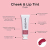 MCoBeauty Cheek And Lip Tint - Luminous Pop Of Buildable Color - Quick-Drying And Long-Wearing - Blurs The Lines Between A Dewy Gloss And A Stain - Gives Skin A Youthful Glow - Dusk - 0.34 Oz